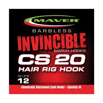 Invincible CS 20 Hair Rig Haken